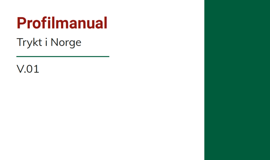 Profilmanual