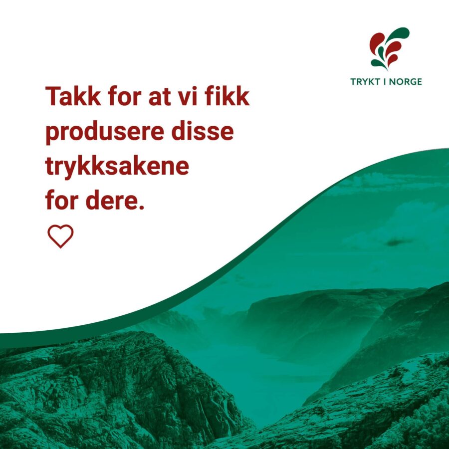 Takkekort til leveranser